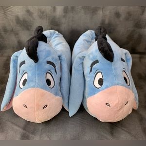 SOLD NWOT Eeyore Unisex Slippers by Happy Feet XL/XXL